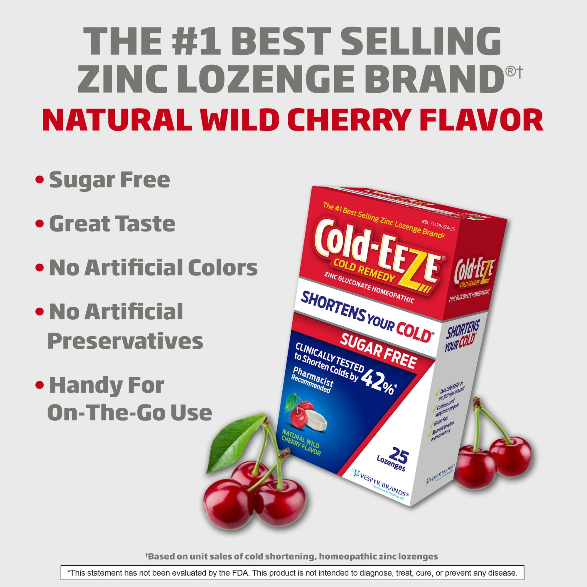 Cold Shortening Sugar Free Lozenges - Cold-EEZE