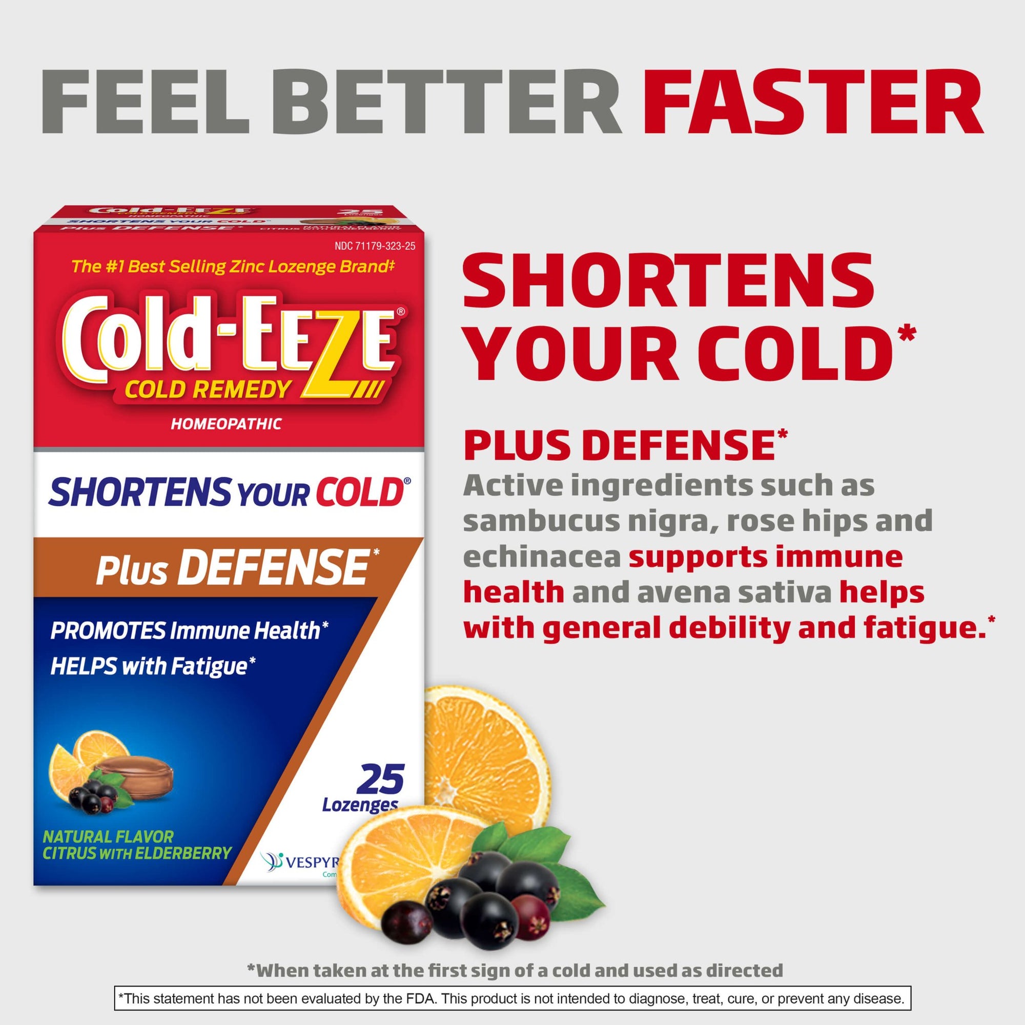 Plus Defense Lozenges - Cold-EEZE