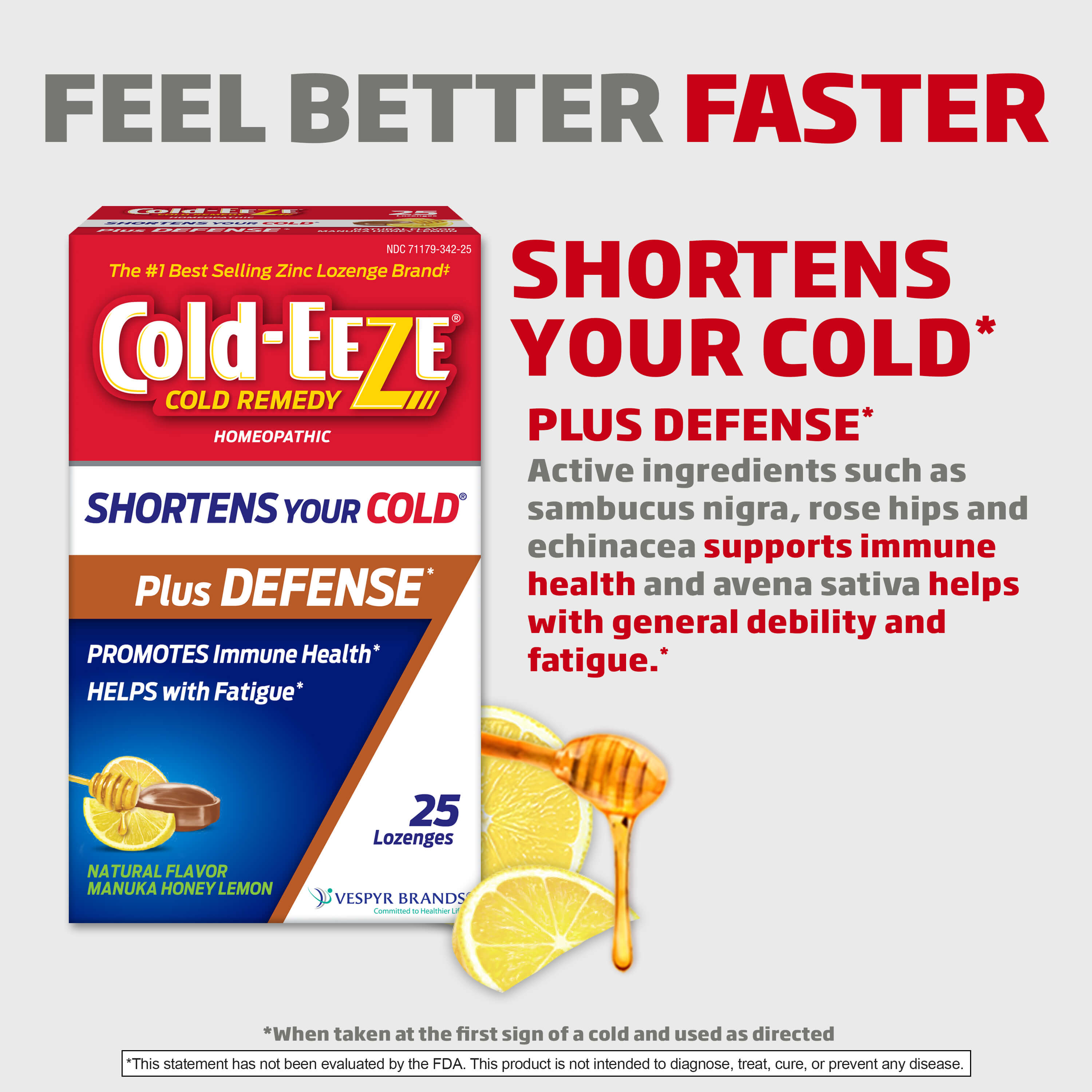 Plus Defense Lozenges – Cold-EEZE
