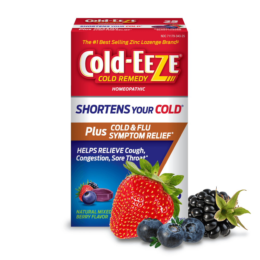 Plus Cold & Flu Symptom Relief Lozenges - Cold-EEZE